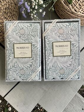 William Morris Larkspur Napkins 🌸 2 Pack Floral Table Decor Set